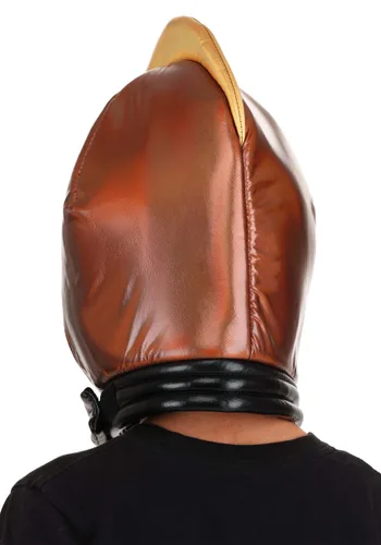 Vista 2 de Casco Retro de Robot en Bronce Multicolor