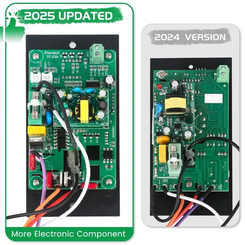 Vista 4 de Panel de control de repuesto para Traeger BAC236 Controlador Digital Elite Termostato BAC365 Ahumador de pellets de madera con sensor de sonda
