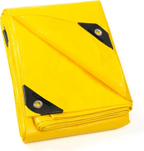 Vista 11 de GUARD SHIELD - Lona negra de 6 x 6 pies, lona impermeable, lona ligera para acampar al aire libre, lona polivalente de polietileno de 6 mil