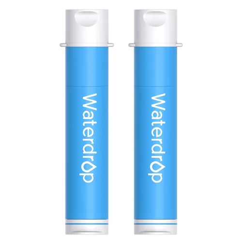Vista 10 de Waterdrop Paja de filtro de agua por gravedad, sistema de filtración de agua de campamento, purificador de agua de supervivencia para viajes