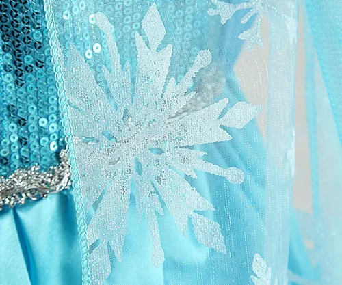 Vista 6 de Nileafes Disfraz de princesa para niña fiesta de cumpleaños disfraz de cosplay para niños