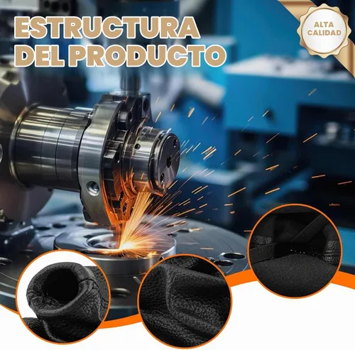 Vista 6 de GoaMotors Perilla de Palanca de Cambios de Coche con Funda de Cuero A/T Compatible con Kia Forte 2010-2013 Forte5 2012-2013 Forte Koup 2010-2013