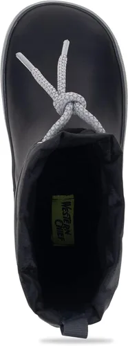 Vista 7 de Western Chief Botas de lluvia impermeables Element para niños y niñas Negro