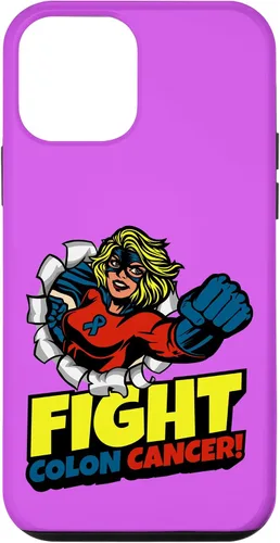 Vista 12 de iPhone 14 - Camisas de concienciación sobre el cáncer de colon para mujeres y niñas