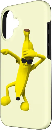 Vista 2 de iPhone 16 Dabbing Banana con gafas de sol para niños pequeños