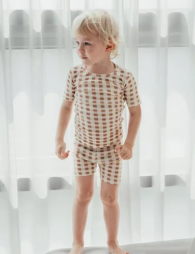 Vista 69 de AVAUMA Conjunto de pijama de algodón para bebés y niñas de 6 meses a 7 años