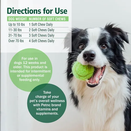 Vista 6 de PetNC Natural Care Sabor Hígado, Masticables blandos de queso pre y probióticos para perros 120 ct (el embalaje puede variar), (Paquete de 2)