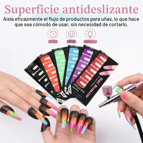 Vista 5 de Outus - Protector de esmalte de uñas en forma de U, 120