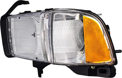 Vista 3 de Dorman 1590468 Conjunto de faros delanteros del lado del conductor compatible con modelos Dodge seleccionados