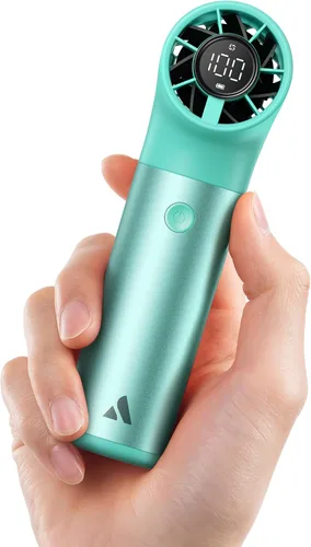 Vista 12 de Aecooly Ventilador de Mano Portátil, Ventilador Mini Turbo Potente, Aero Pro de Alta Velocidad de 19000 RPM, Tiempo Máximo de Enfriamiento de 15H
