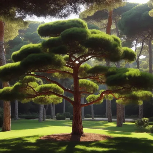 Vista 3 de Pinus halepensis var. brutia (Brutia Pine, Calabrian Pine, East Mediterranean Pine, Erect Cone Aleppo Pine, Turkish Pine) Semillas de árbol
