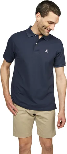 Vista 15 de Psycho Bunny - Polo de piqué clásico para hombre 001 negro