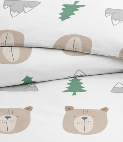 Vista 17 de Juego de funda de edredón para niños tamaño completo - Juego de funda de edredón de microfibra arcoíris de 3 piezas y 2 fundas de almohada