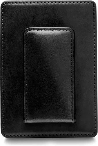 Vista 4 de Bosca Cartera con bolsillo frontal para hombre en piel vieja - RFID