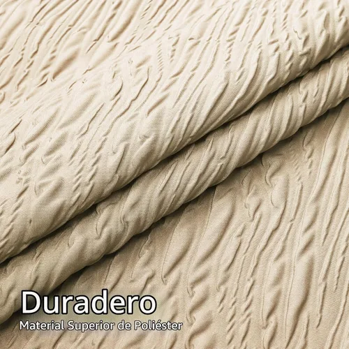 Vista 4 de Cortina de ducha de tela marrón degradado, estampado geométrico de mármol Marrón Ombre