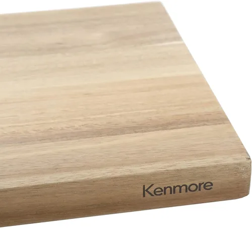 Vista 6 de Kenmore Archer Tabla de cortar de madera, 18x12 pulgadas, acacia