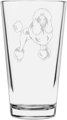 Vista 274 de Podenco Canario - Vaso de pinta de 16 onzas con temática de perro personalizado
