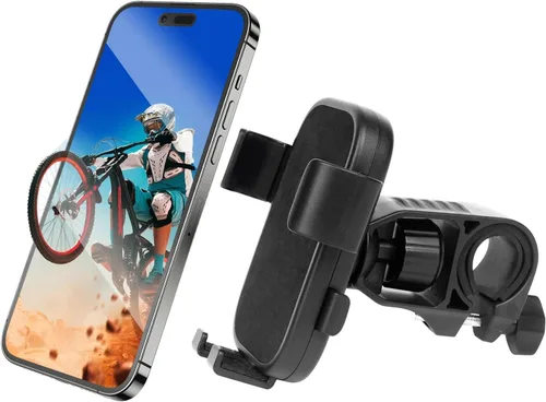 Vista 7 de Soporte para teléfono de motocicleta, soporte para teléfono de bicicleta, soporte para teléfono celular para manillar de bicicleta, soporte