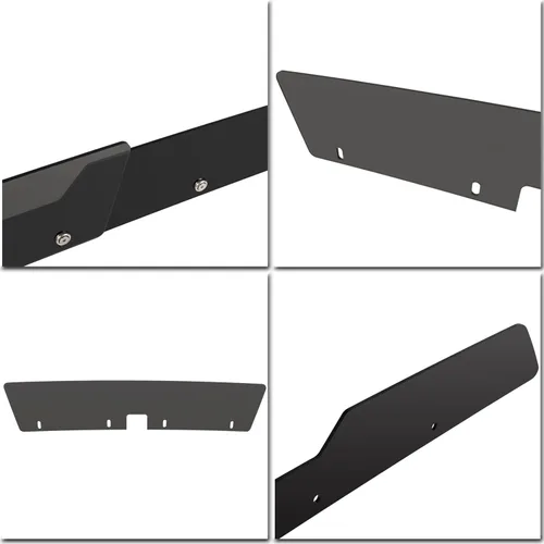 Vista 5 de Bonbo Alerón trasero WickerBill para Dodge Challenger 2015-2022 2023 SRT RT Hellcat Scat Pack con cámara de respaldo, 2 piezas de alerón trasero