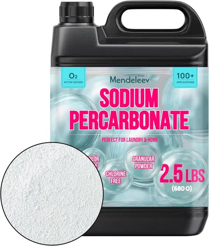 Vista 9 de Polvo granular de percarbonato de sodio de 2.5 lb para aplicaciones de limpieza de lavandería y hogar
