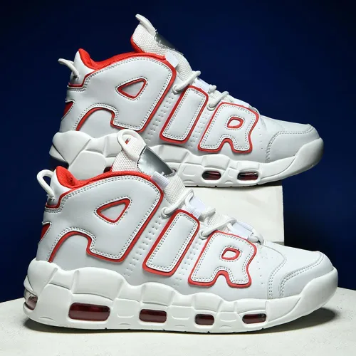 Vista 7 de EGGPOD High top Neutral Basketball Shoes Men's Shoes Women's Shoes Super Light Sneakers high top Graffiti Style Couple