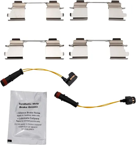Vista 37 de TRQ Juego de pastillas de freno delantero y rotores con revestimiento de cerámica compatible con Jeep Compass Patriot 2017