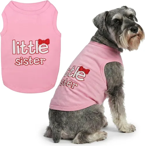 Vista 39 de Parisian Pet - Camiseta para perros y gatos, con texto en inglés Daddy's Girl, 2XS