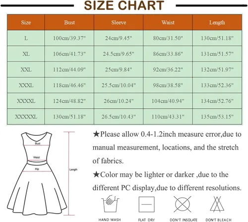 Vista 5 de Vestidos de talla grande para mujer, vestido de playa floral de moda 2023, primavera y verano, elegante vestido bohemio con dobladillo fruncido