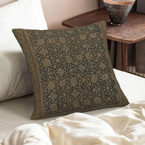 Vista 8 de Fundas de almohada con estampado de alfombra persa antigua Tabriz, fundas de cojín modernas, fundas de almohada cuadradas decorativas para sofá