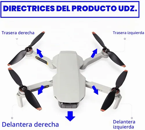 Vista 2 de Repuesto para DJI Mavic Mini 2 piezas de repuesto para brazo de dron, cubierta de repuesto sin motor, cubierta original de Mavic para Mini 2/Mini