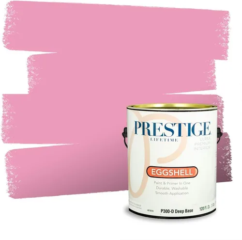 Vista 732 de Prestige Paints Pintura exterior e imprimación en uno, 1 galón, plano, coincidencia comparable de Valspar* Amber Rose*