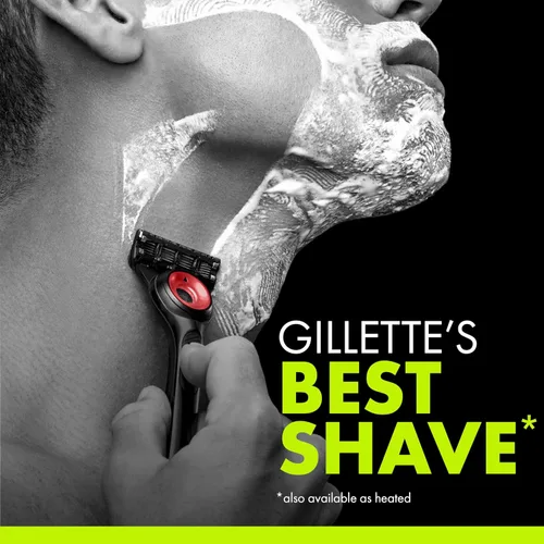 Vista 5 de Gillette Labs Special NFL 49ers Edition Shaving Razor for Men - 1 Handle, 1 Razor Blade Refill, Perfect for Game Day Grooming, GilletteLabs with