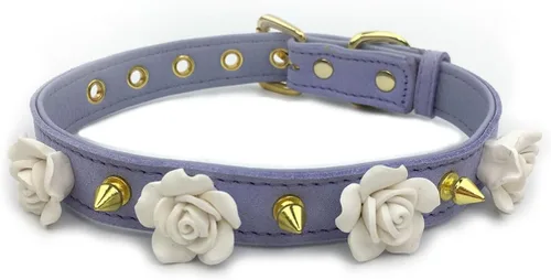 Vista 19 de Succuba Collar de Gargantilla de Flor Hecho a Mano para Mujeres y Hombres