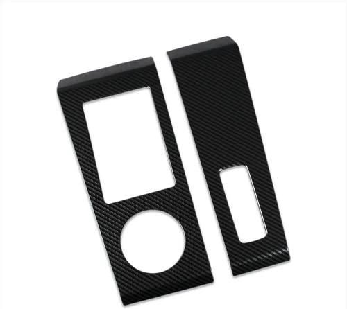 Vista 9 de para Mitsubishi New Outlander 2022 2023 2024 2025 Cubierta interior del panel de palanca de cambios de la consola delantera (negro)