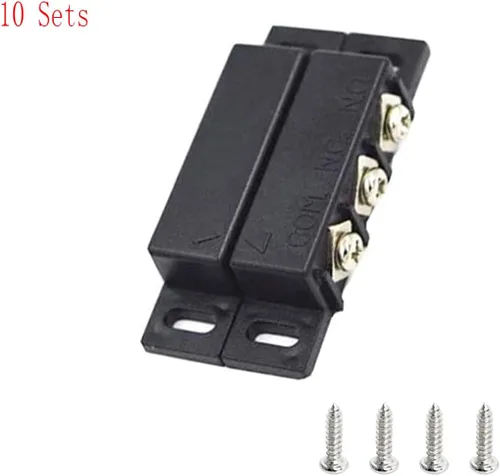 Vista 3 de MC-31B NC/NO - Interruptor magnético de láminas para montaje en superficie, interruptor magnético de puerta, sensor de contacto, para seguridad