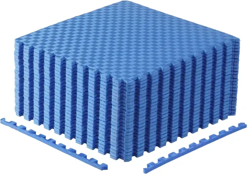 Vista 18 de CAP Puzzle Exercise Mats 1/2” Thick EVA Interlocking Foam Tiles for Home Gym Flooring Multiple Options