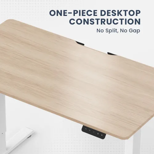 Vista 3 de MOTIONGREY - Escritorio de pie ajustable en altura con motor eléctrico, escritorio ergonómico de pie, soporte de escritorio ajustable para Blanco +