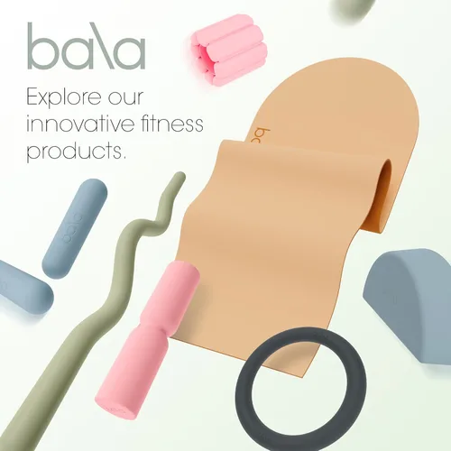 Vista 6 de Paquete de Equipo de Entrenamiento en Casa Bala Bangles y Bala Bars - Blush