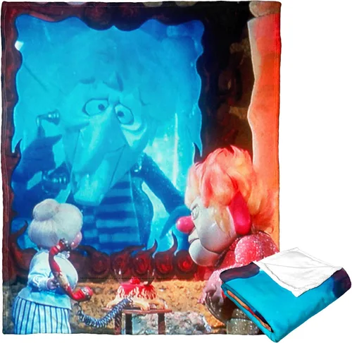 Vista 9 de Northwest The Year Without a Santa Claus - Manta de seda táctil, 50 x 60 pulgadas, Brotherly Quarrel
