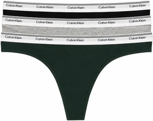 Vista 2 de Calvin Klein Paquete de 3 tanga carrusel B (qp1259-202)/B
