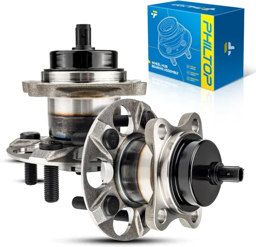 Vista 58 de PHILTOP 512012 x2 Conjunto de cubo de cojinete de rueda trasera para Volkswagen Jetta for 1998-2010 Volkswagen Beetle, 1999-2005 Volkswagen Jetta