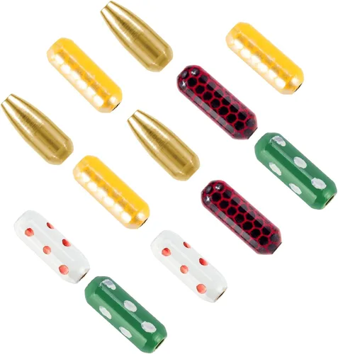 Vista 10 de Dr.Fish Latón Pesca Spinner Señuelo Cuerpos Pesas Sinker Pesas Spinnerbait Fabricación Materiales Slip Sinker Bullet Sinkers Inline Spinners