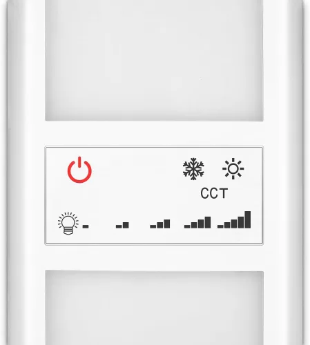 Vista 7 de Luces interiores de doble LED para autocaravana, 12 V CC con interruptor de pantalla táctil de iluminación de 5 modelos, repuesto interior de 24 V