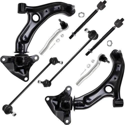 Vista 115 de Detroit Axle - Kit de suspensión frontal de 8 piezas para Chevy Silverado