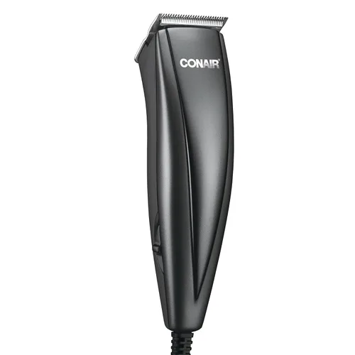 Vista 2 de ConairMAN Simple Cut, cortapelos para hombres, kit de corte de cabello para el hogar de 12 piezas Negro