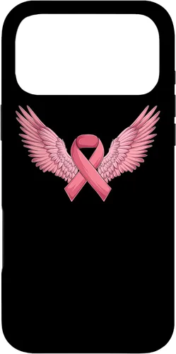 Vista 22 de Pink Ribbon Wings Breast Cancer Awareness Case for iPhone 17