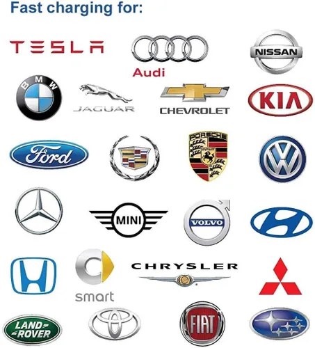 Vista 5 de PRIMECOM - Estación de carga de pared inteligente para vehículos eléctricos de 32 amperios, nivel 2, EVSE, 220/240 voltios, cargador eléctrico