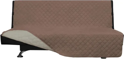 Vista 334 de Easy-Going - Funda reversible para sofá, resistente al agua, con varillas de espuma y correas elásticas, protector de muebles para mascotas y perros