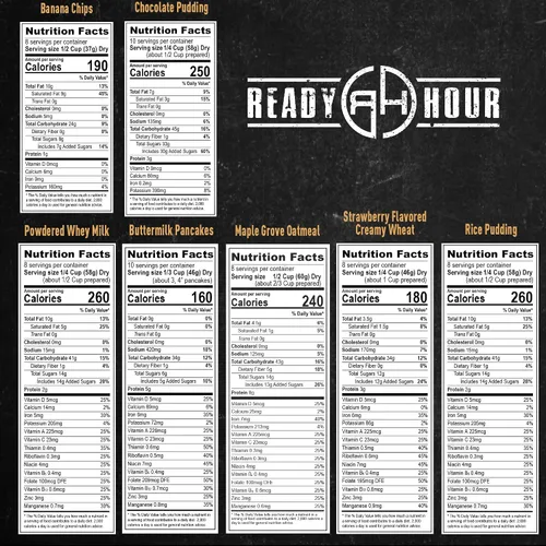 Vista 3 de Ready Hour Suministro de alimentos de emergencia para 3 meses (846 porciones), kit de 3 meses, entradas de comida para almacenamiento de alimentos