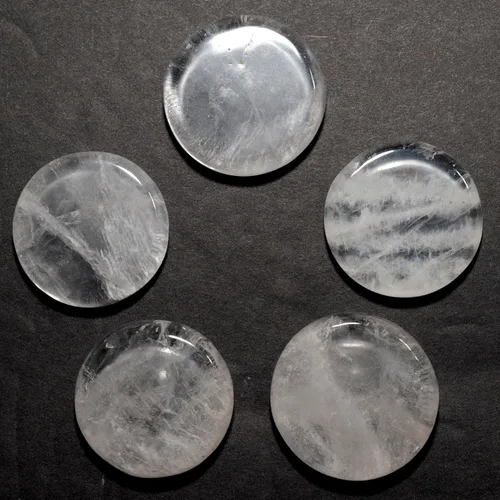 Vista 4 de HQRP Soporte de cuarzo transparente de 1.575 in para esferas/huevos piedra de preocupación pulida piedra preciosa natural cristal mineral meditación